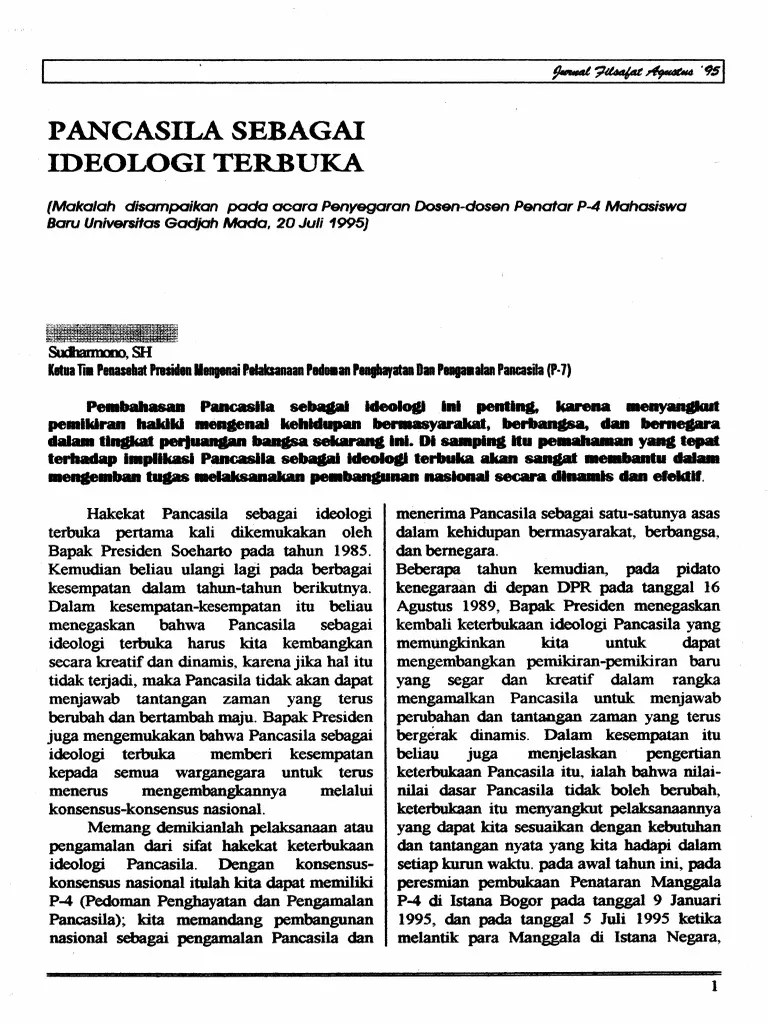 Jurnal Pancasila | PDF