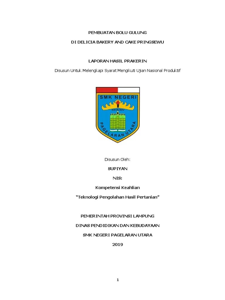 Laporan hasil penjualan minuman dan makanan di warnet stai al. Laporan Pkl Tkr Pdf