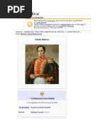 Simon Bolivar America Del Sur Disturbios