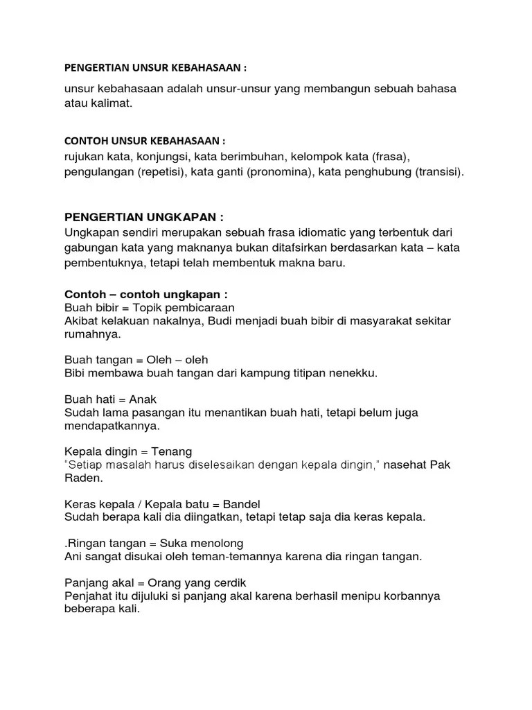 Arti Buah Tangan Belajar 