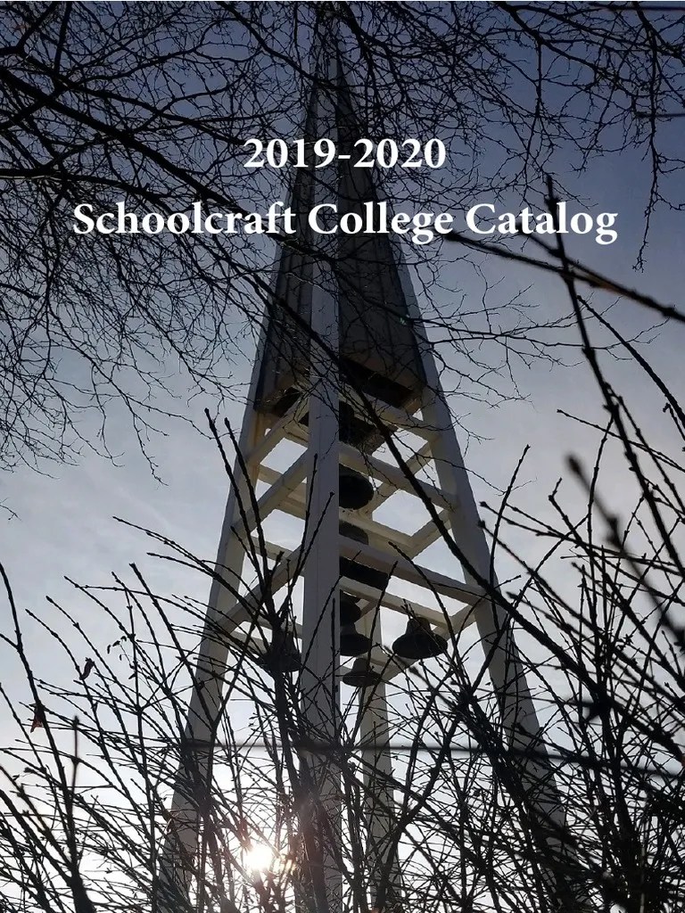 Schoolcraft 2019-2020 Course Schedule | PDF | Biomedical Engineering ...