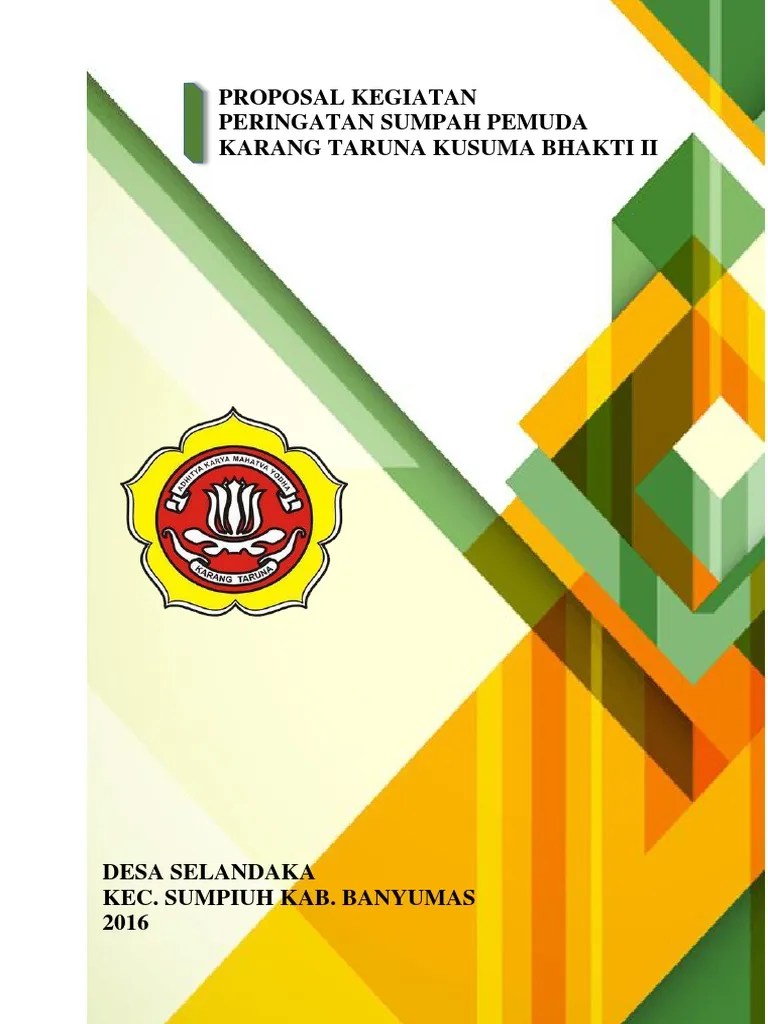 Proposal Sumpah Pemuda Ke 88 | PDF