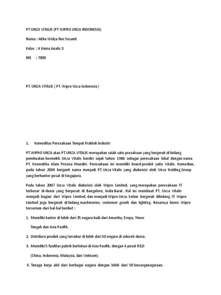 PT Unza Vitalis-Wps Office | PDF