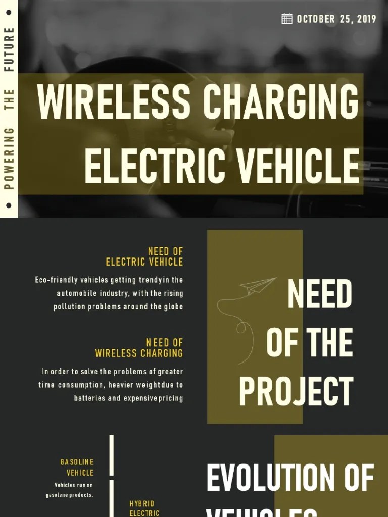 Wireless Charging Electric Vehicle | PDF | Electric Vehicle | Vehicles