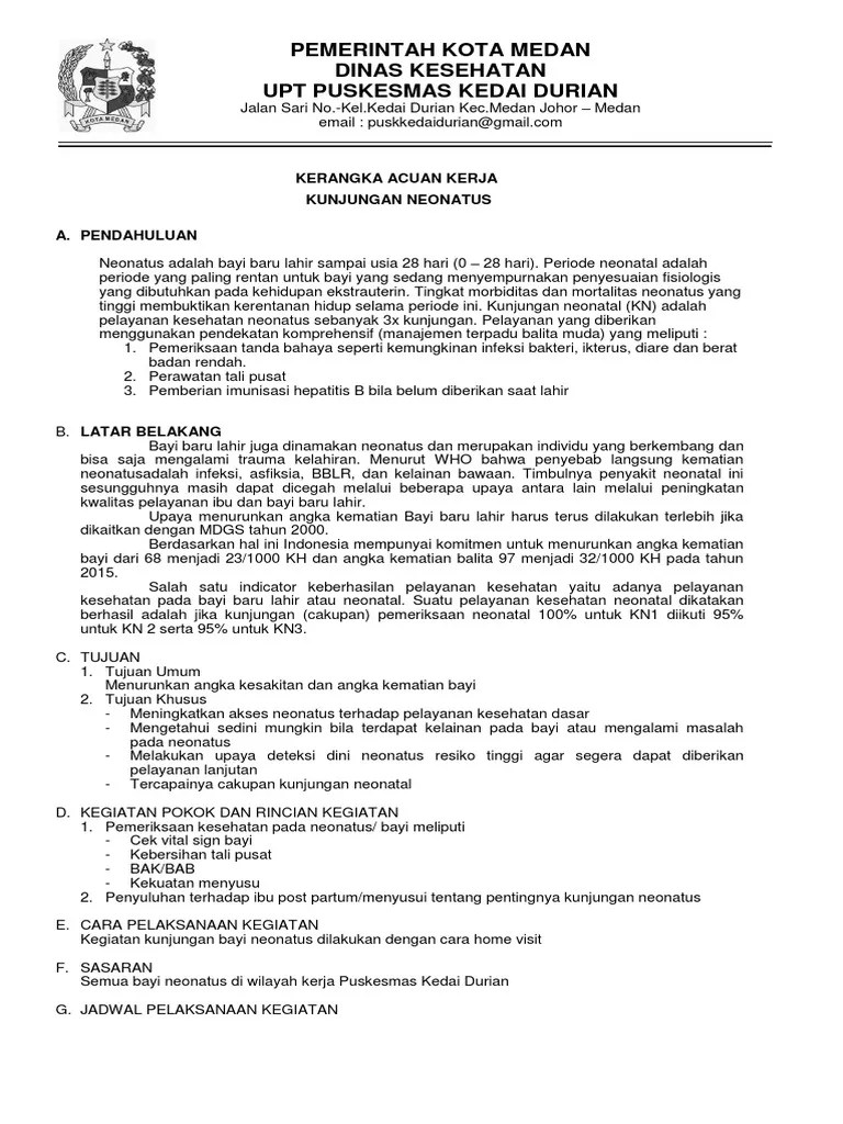 Kak Neonatus | PDF
