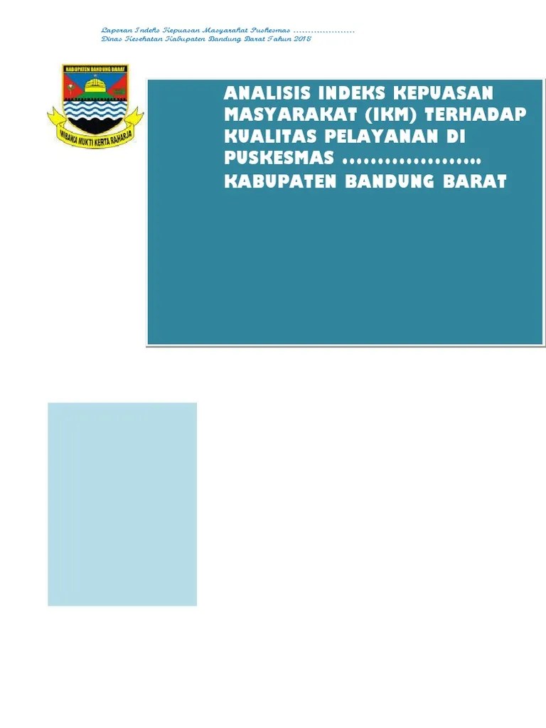 Dalam peraturan menteri pendayagunaan aparatur negara dan. Contoh Laporan Ikm 2018 Edit Pdf
