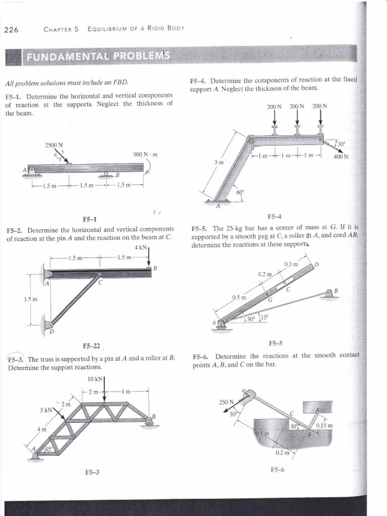 Chap 5-Fundamental Problems | PDF | Mechanical Engineering | Classical ...