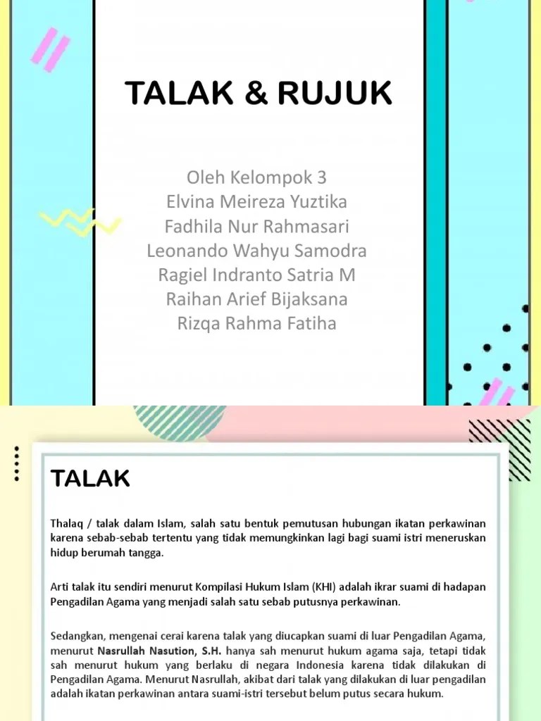 Buku Rujuk Dalam Perkahwinan