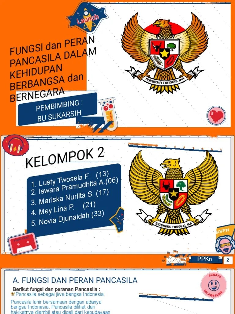 FUNGSI Dan PERAN PANCASILA DALAM KEHIDUPAN BERBANGSA Dan-1 PDF | PDF