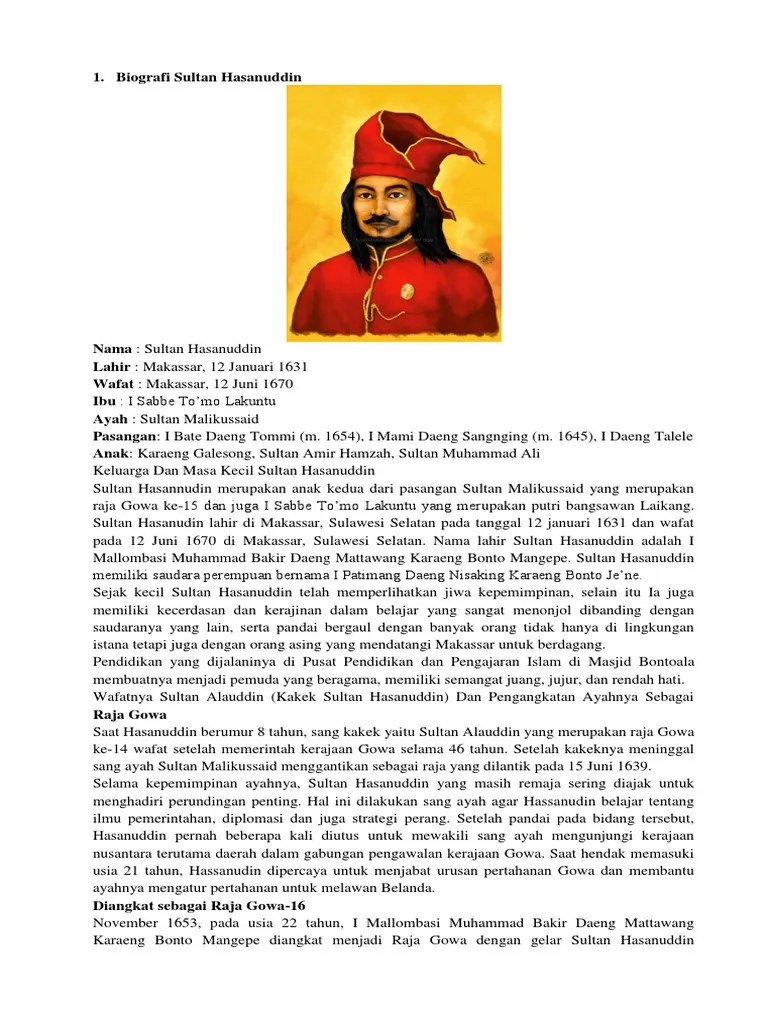 Biografi Pahlawan Nasional | PDF