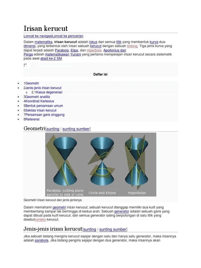Irisan Kerucut Pdf