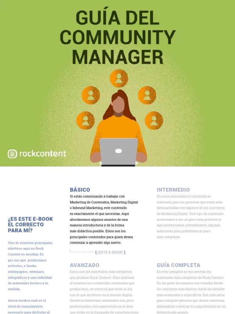 Guía Del Community Manager | PDF | Servicio De Redes Sociales | Marca