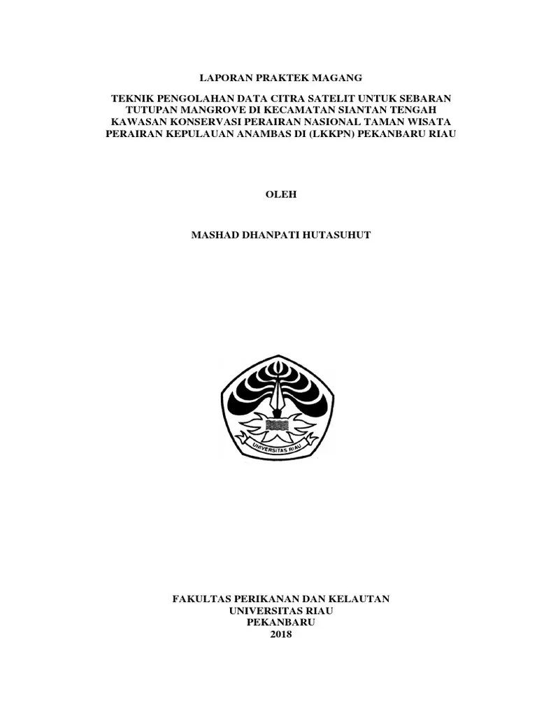 Contohnya kerusakan mangrove, menurunnya hasil tangkapan ikan. Laporan Magang Pemetaan Mangrove Pdf