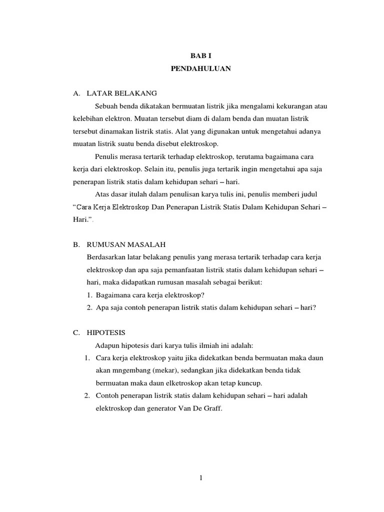 Contoh Penerapan Listrik Statis Dalam Kehidupan Sehari Hari – Sekali