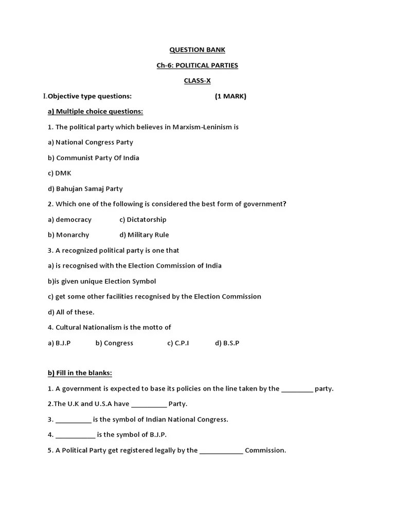 Civics | PDF | Democracy | Political Ideologies