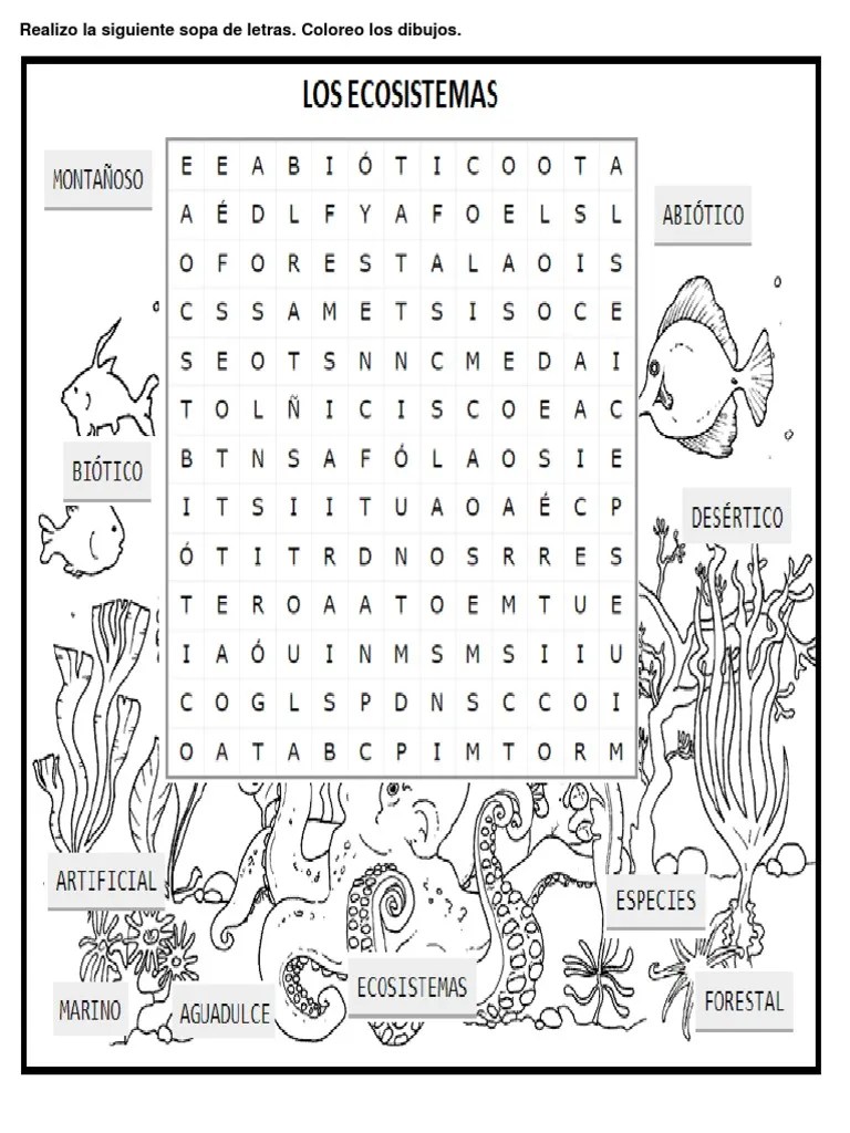 Los Ecosistemas | PDF