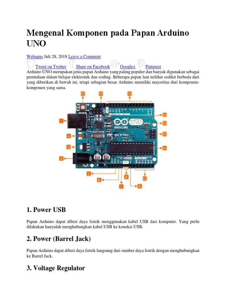 Arduino | PDF | Teknologi & Rekayasa