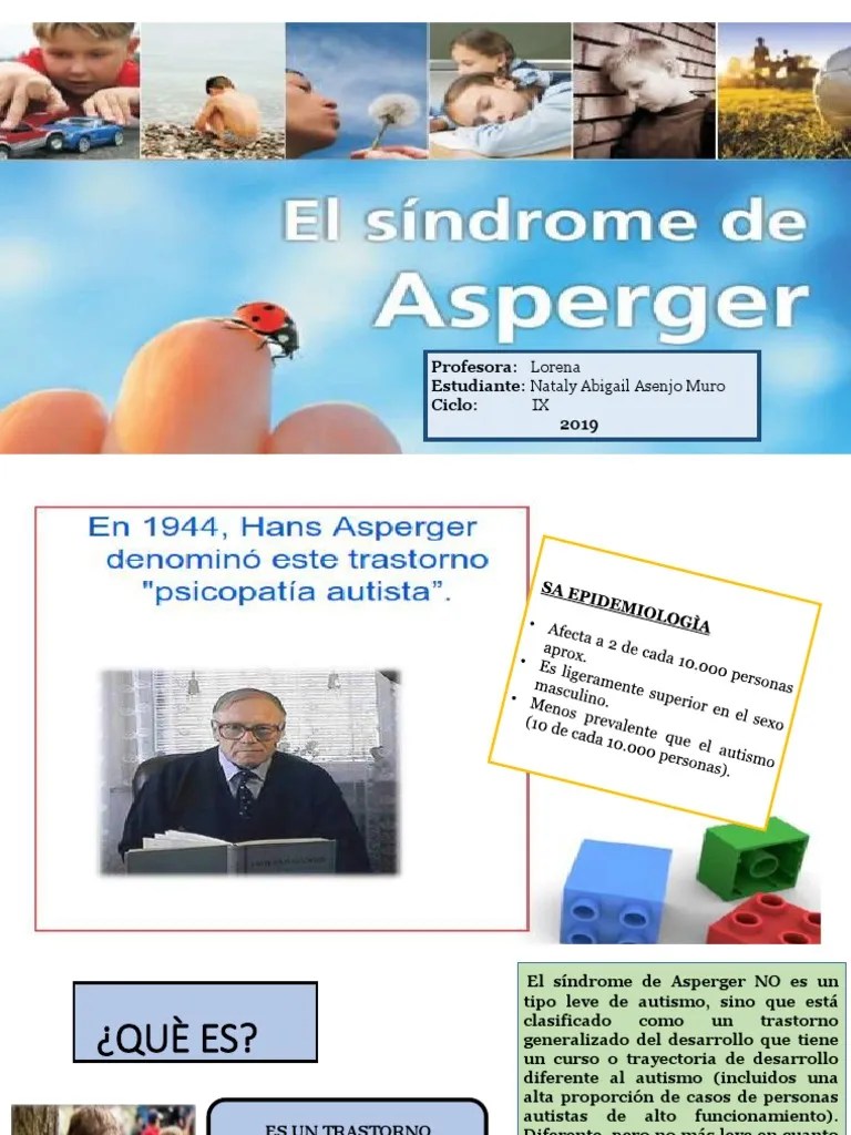 Síndrome De Asperger | PDF | Síndrome De Asperger | Espectro Autista