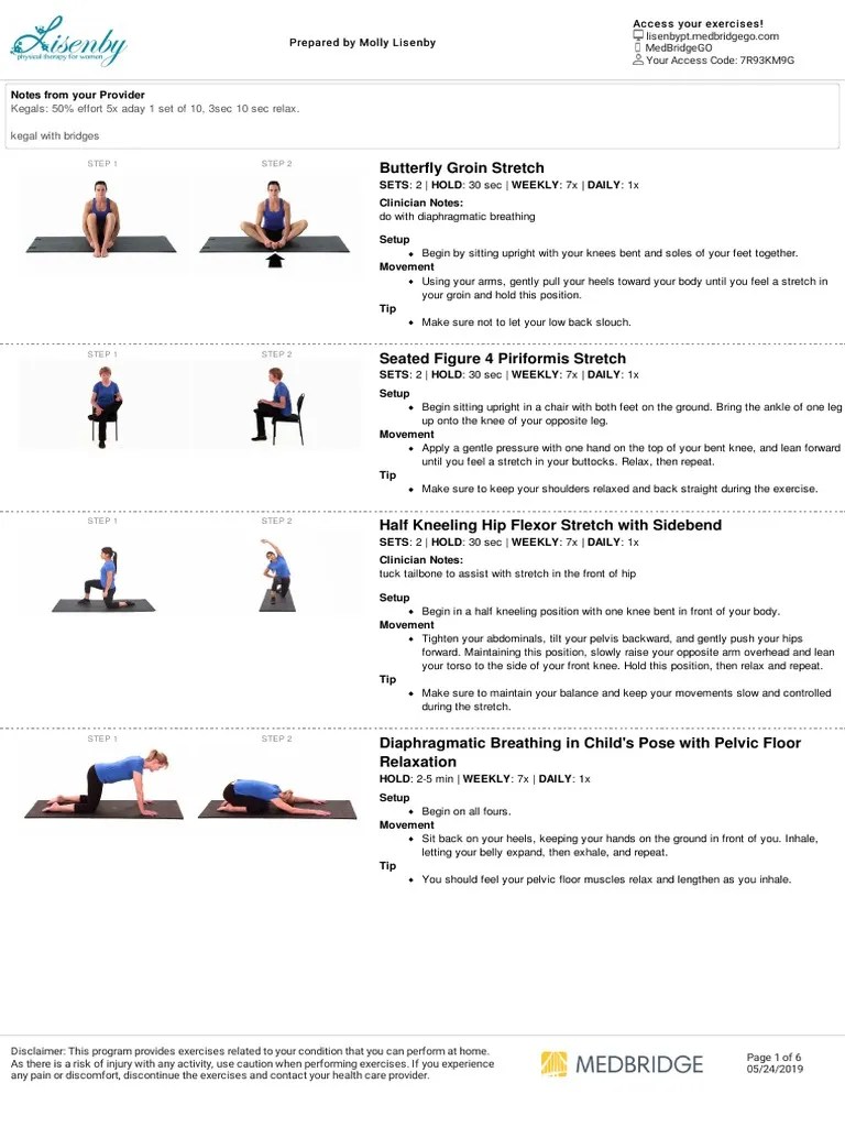 Exercise Tracker PDF | Download Free PDF | Anatomical Terms Of Motion | Hip