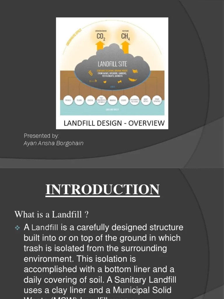 Presentation1. AEC GeoTech LANDFILL | PDF | Landfill | Incineration
