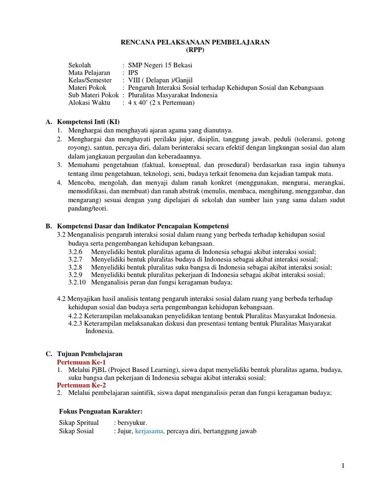 (pronounced as separate letters) tcp/ip is short for transmission control protocol/internet protocol. Rpp Pluralitas Masyarakat Indonesia Pdf
