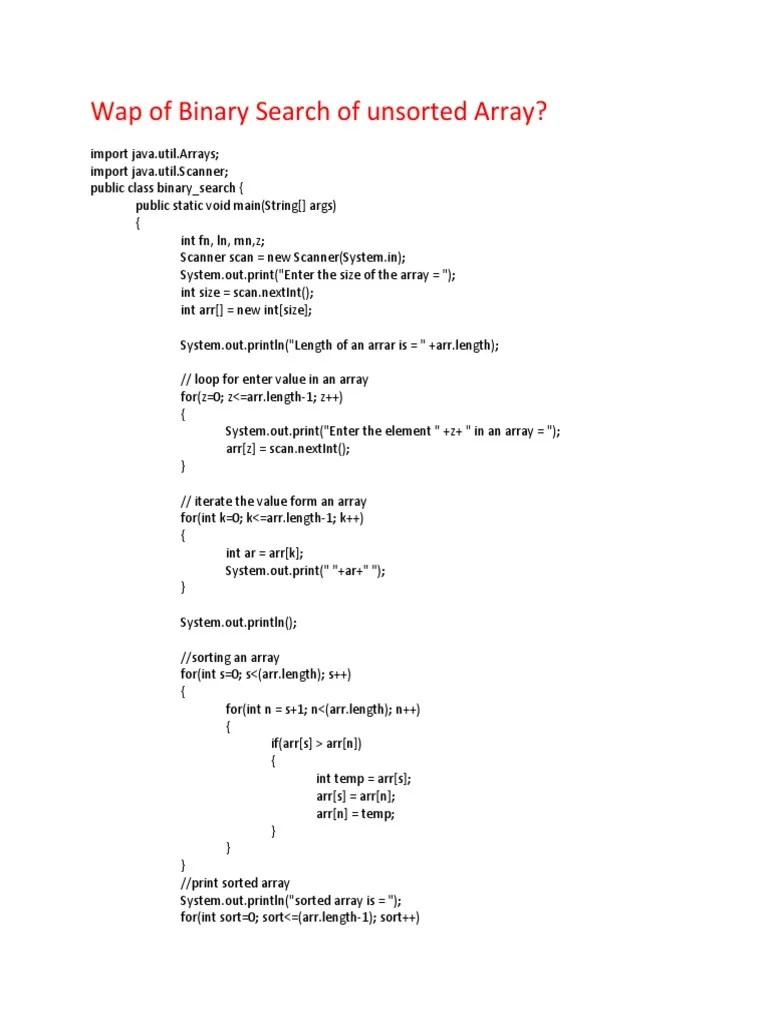 Binary Search For Beginners | PDF | Array Data Structure | Discrete ...