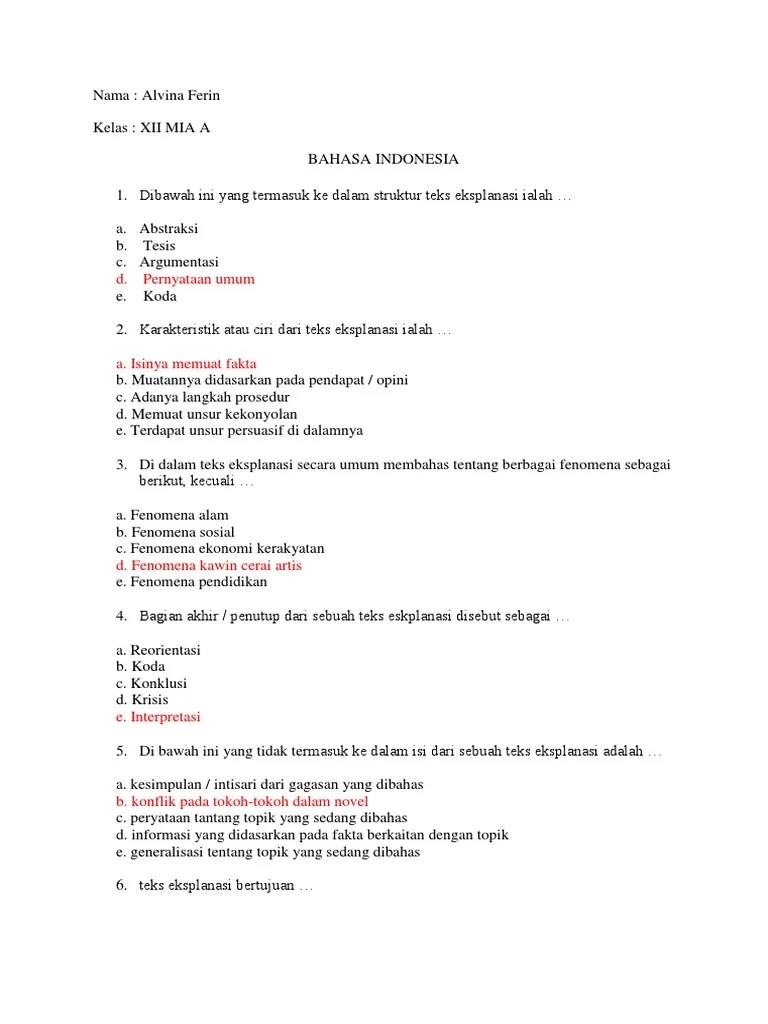 We did not find results for: 50 Soal Kls 8 B Indo Tentang Eksplanasi Jawabanku Id