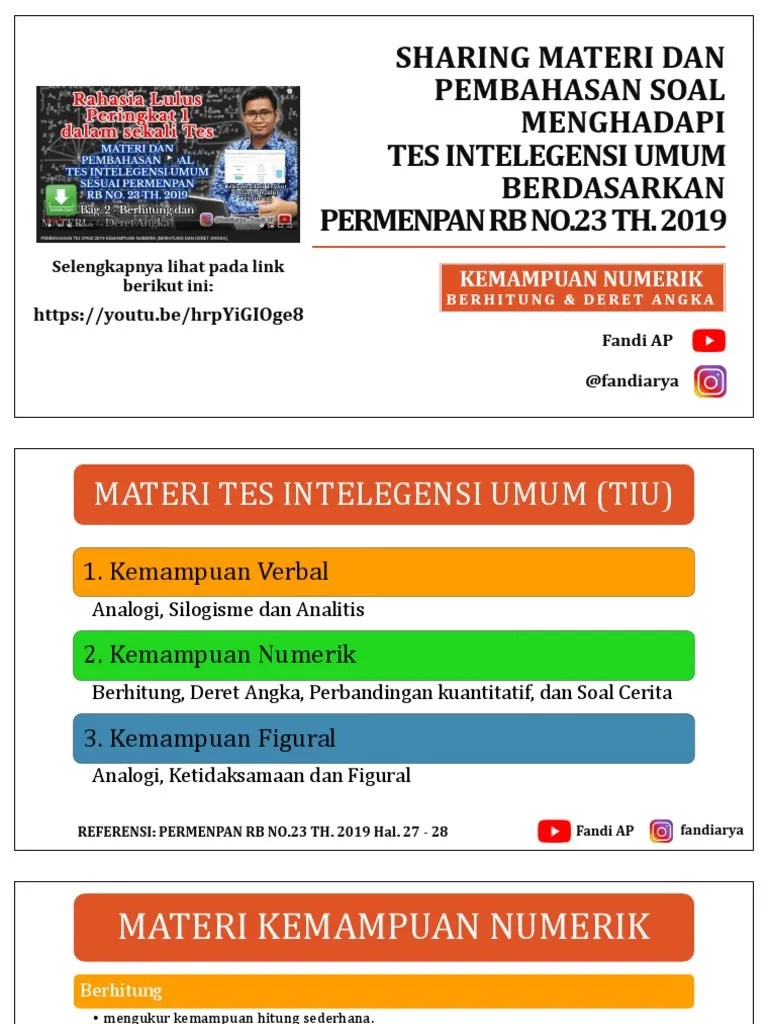 Kemauan dan kemampuan belajar berkelanjutan; Materi Cpns Pdf
