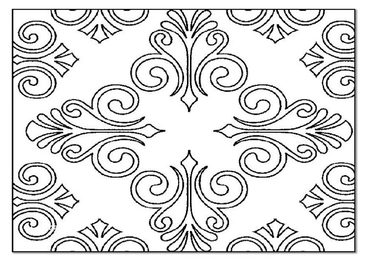 Pin by who am i on batik | rose coloring pages, easy flower drawings, coloring pages. Corak Batik Pdf