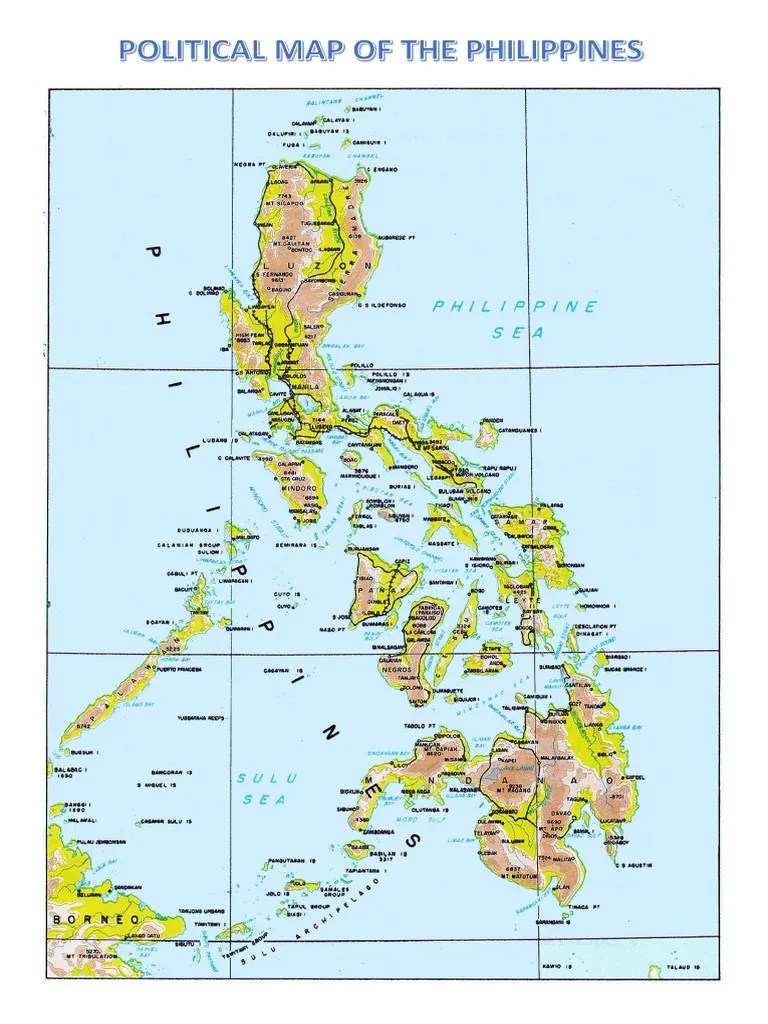 Political Map Of The Philippines PDF 1702405997
