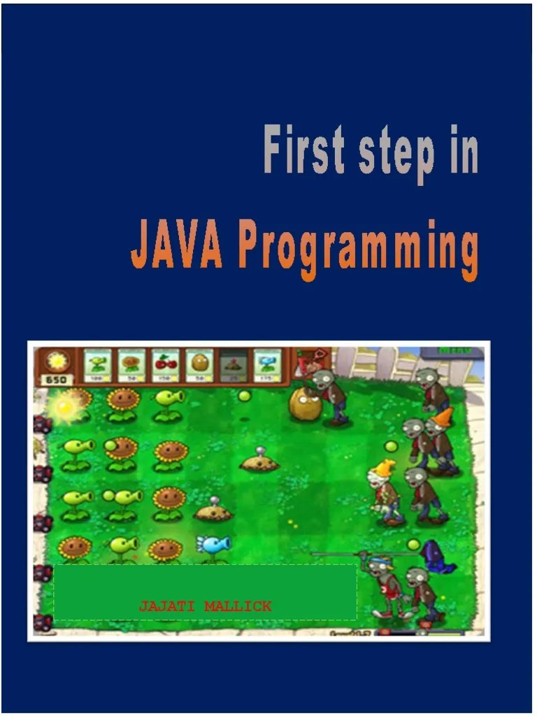 First Step In JAVA Programming | PDF | Object Oriented Programming ...