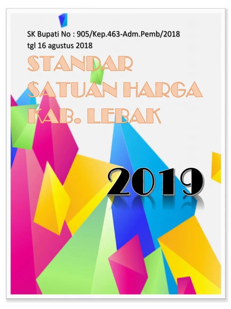 SSH Kab. Lebak 2019 | PDF