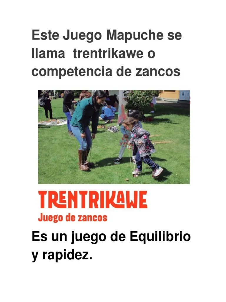 Los niños se ponen cada uno con sus zancos en fila y ponemos, delante de ellos, una hilera de obstáculos con un espacio suficiente entre ellos. Juego De Zancos Pdf