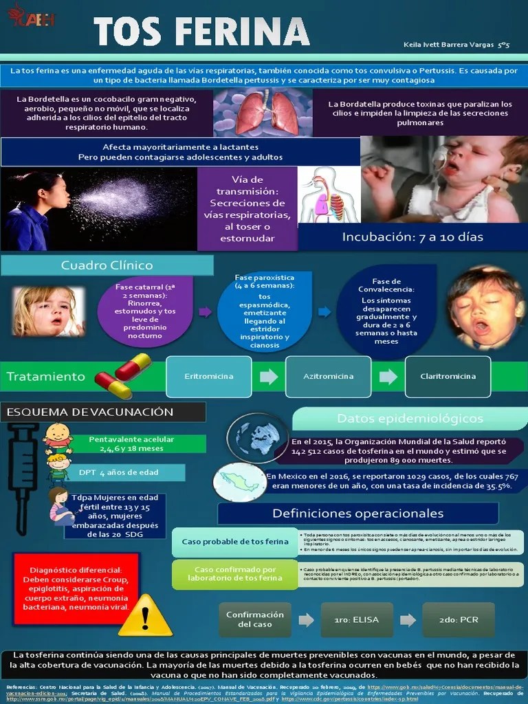 Tos Ferina | PDF | Pediatría | Enfermedades Animales