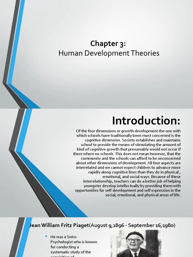 Jean Piagets Theory Of Cognitive Development | Download Free PDF | Psychological Concepts ...