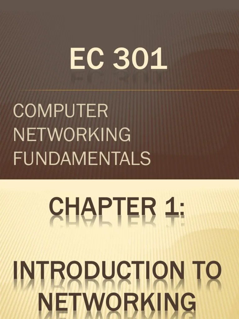 Networking Fundamentals | PDF | Network Topology | Network Interface ...