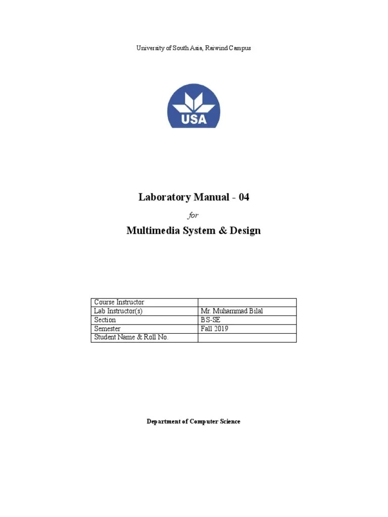 Multimedia System Design Lab 4 PDF | PDF | Computing | Software
