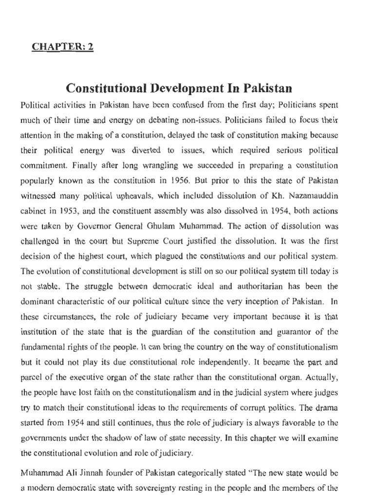 Constitutional Development | PDF