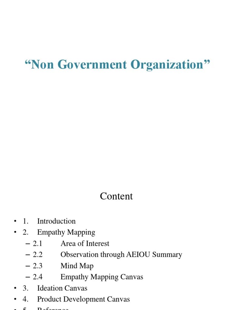 On NGO Management | PDF | Mind | Non Governmental Organization