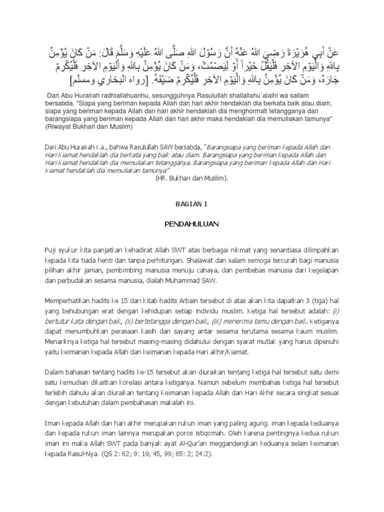 Pliss Bantu Tuliskan Latinya Agar Saya Mudah Menghafalnya H R Muslim Dari Abu Hurairah Brainly Co Id 