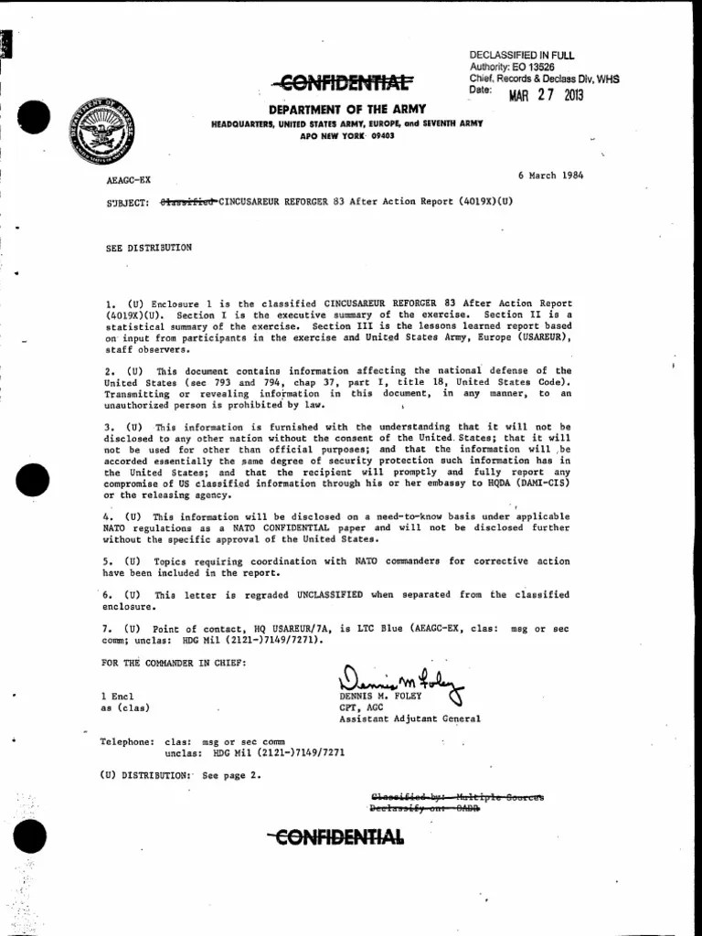 Tion commanders to monitor and if necessary adjust their rops (planning tool). 10 Cincusareur Pdf Pdf Division Military Battalion