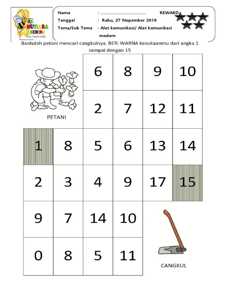 Lks ini diolah dan disusun dari berbagai sumber untuk pembelajaran anak paud dan tidak bertujuan. Worksheet A 2019 2020 Pdf