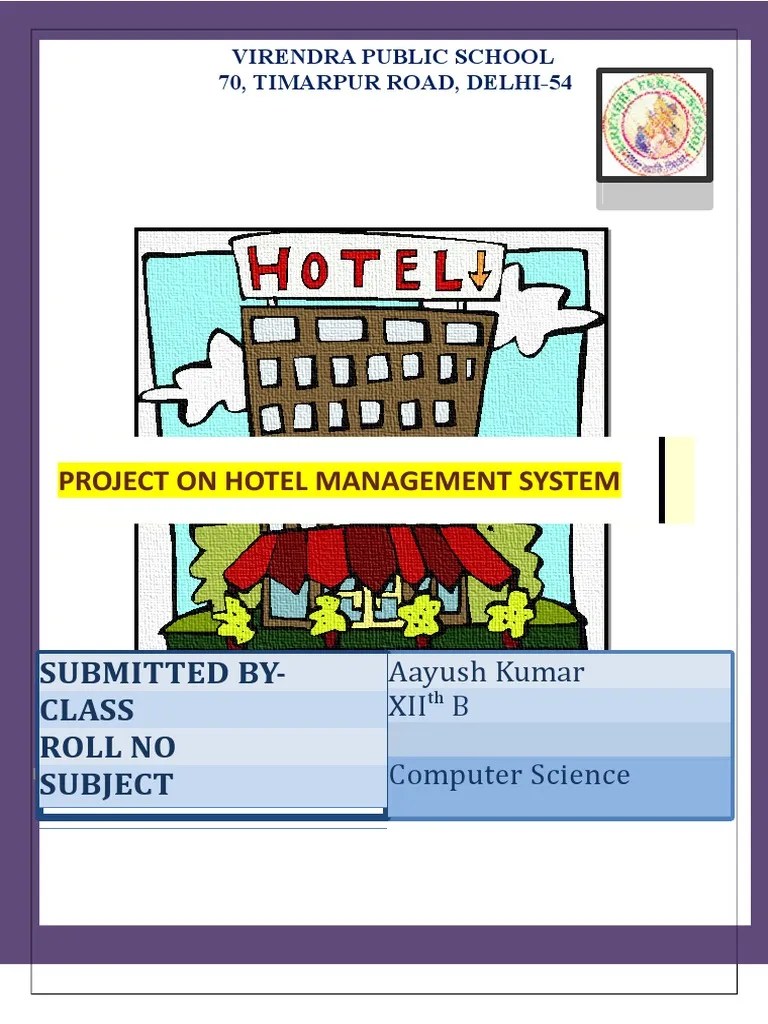 C Project On Hotel Management | PDF | Hotel | Computer Programming