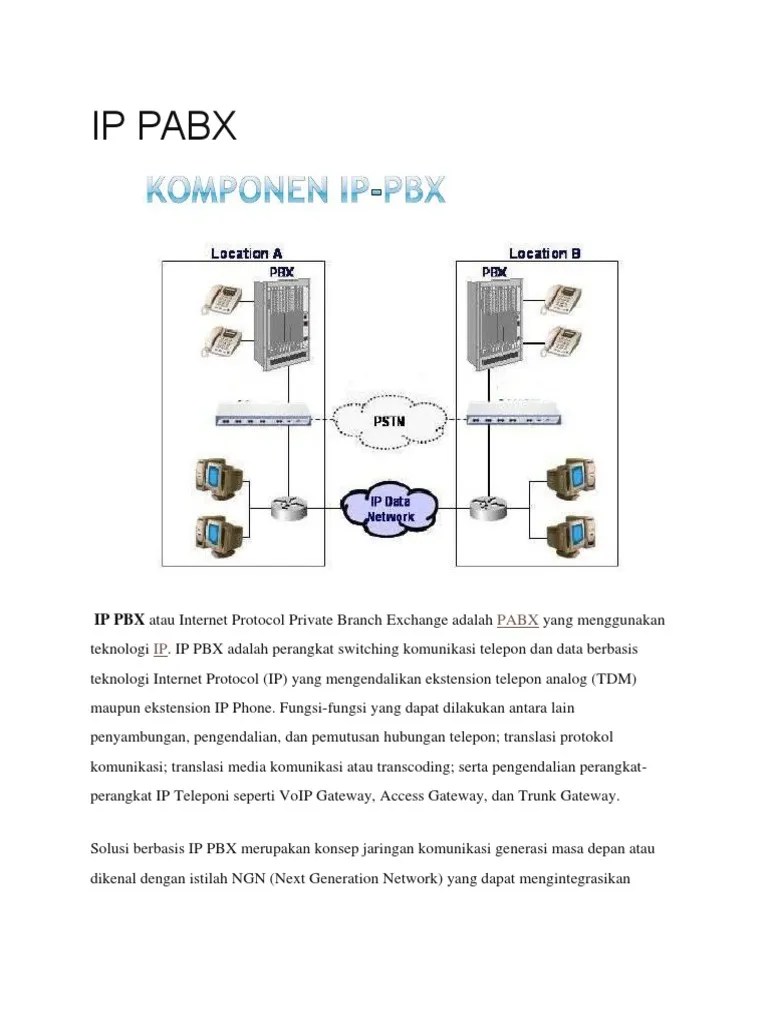 Ip Pabx | PDF