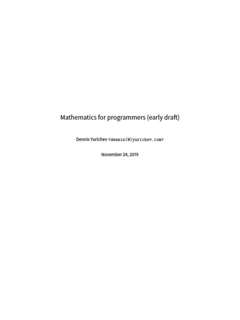 Math For Programmers PDF | PDF | Prime Number | Key (Cryptography)