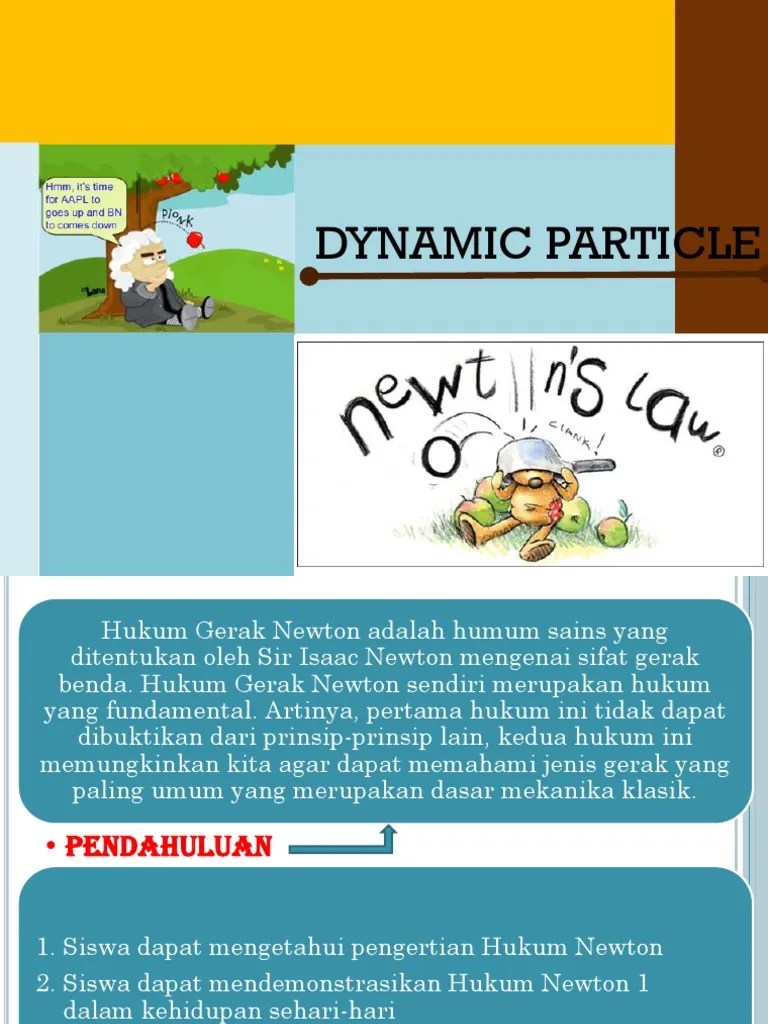 Hukumm Newton 1 - Fransiscus X.D. | PDF