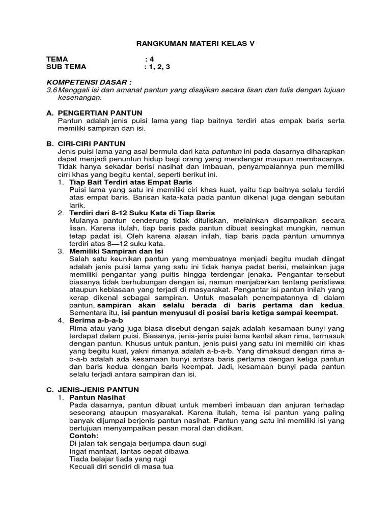 LK Bahasa Indonesia | PDF