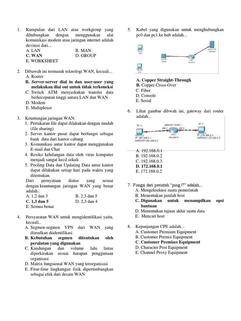 Tek - Wan Sugi Arianto Xi TKJ