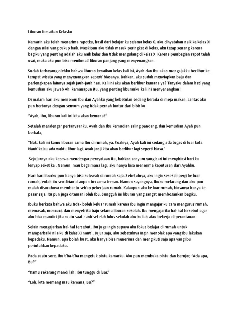 Cerita Liburan Yang Membosankan – Beinyu.com