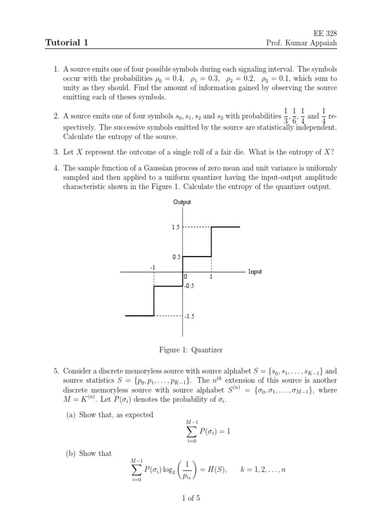 Tutorial 1 | PDF | Teaching Methods & Materials